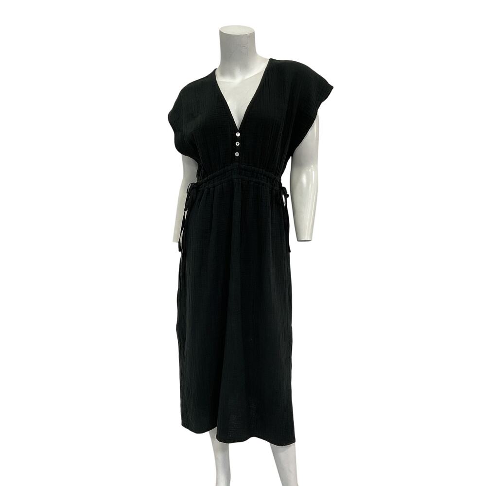 Rails Textured Black Francesca Dress Size S - Picture 2 of 6